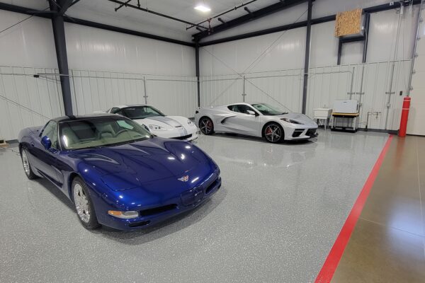 man cave epoxy floors