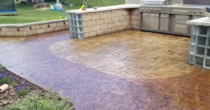 Stained Concrete Floor