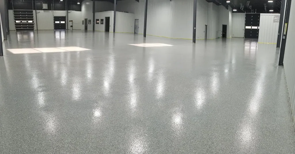 Epoxy Garage Floor-Installation