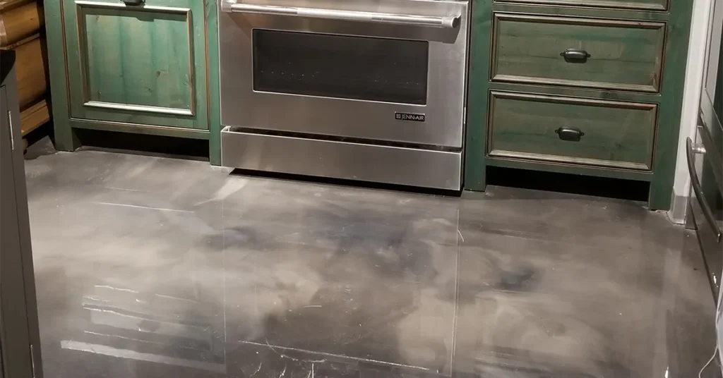 Epoxy Kitchen Floor