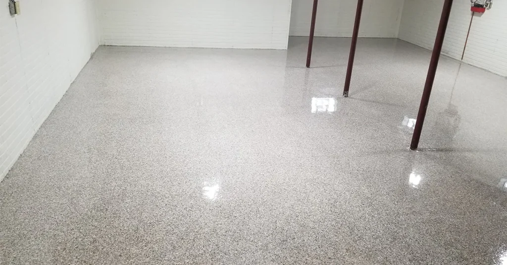 Epoxy Flakes Flooring
